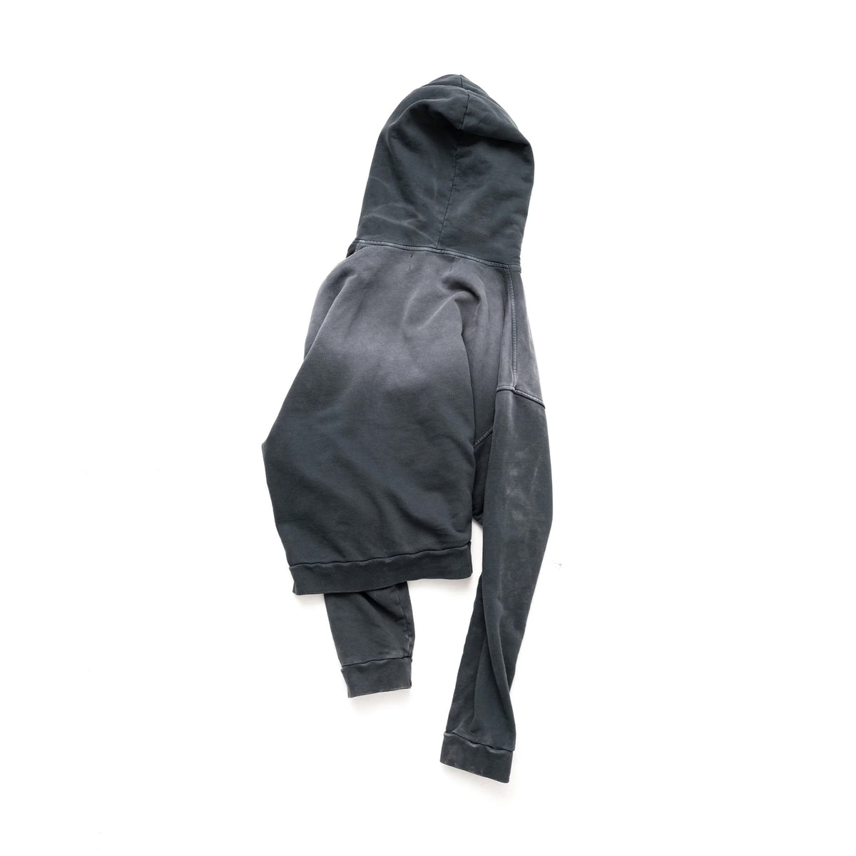 SPORT LOGO WASHED HOODIE DARK GREY