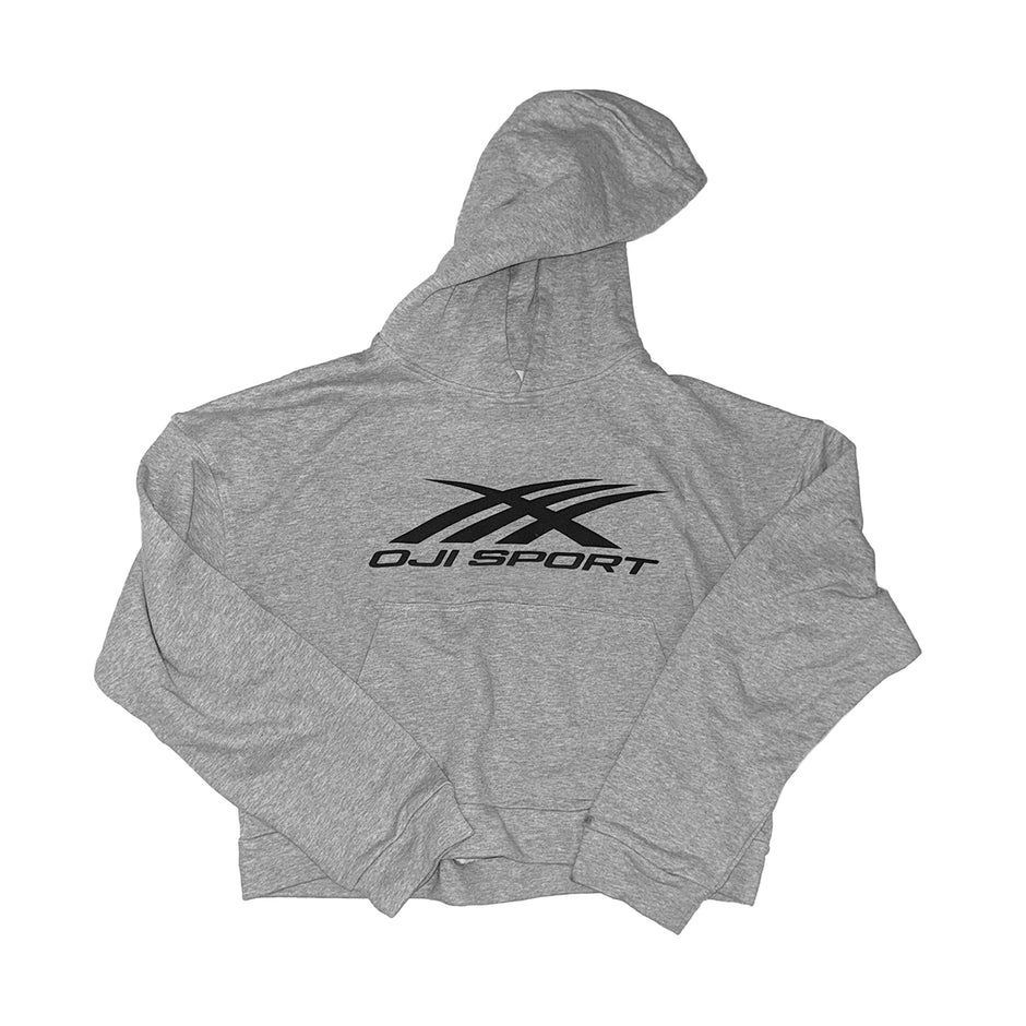 SPORT LOGO HOODIE GREY