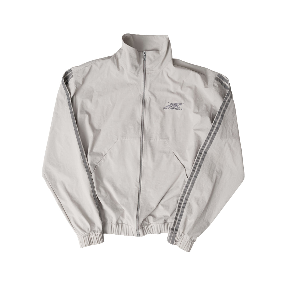 4 STRIPES TRACK JACKET STONE